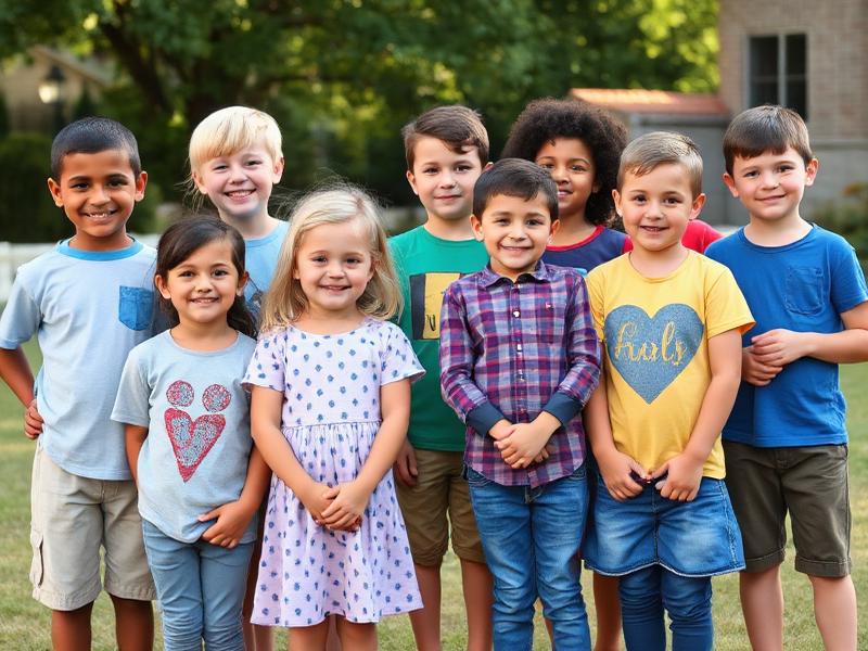 Children smiling in kids ministry